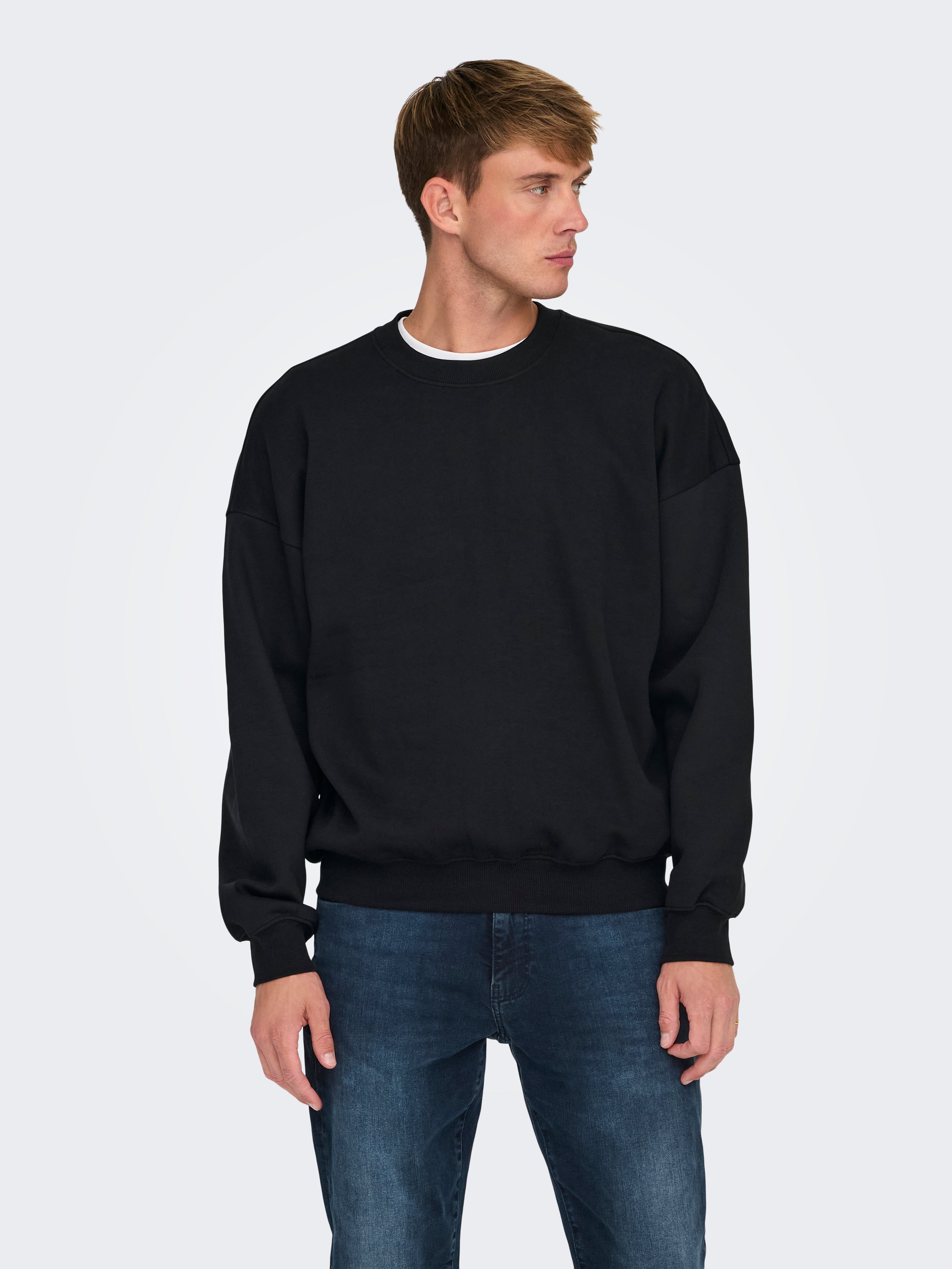 ONSTURNER Sweatshirt | Black | ONLY & SONS®