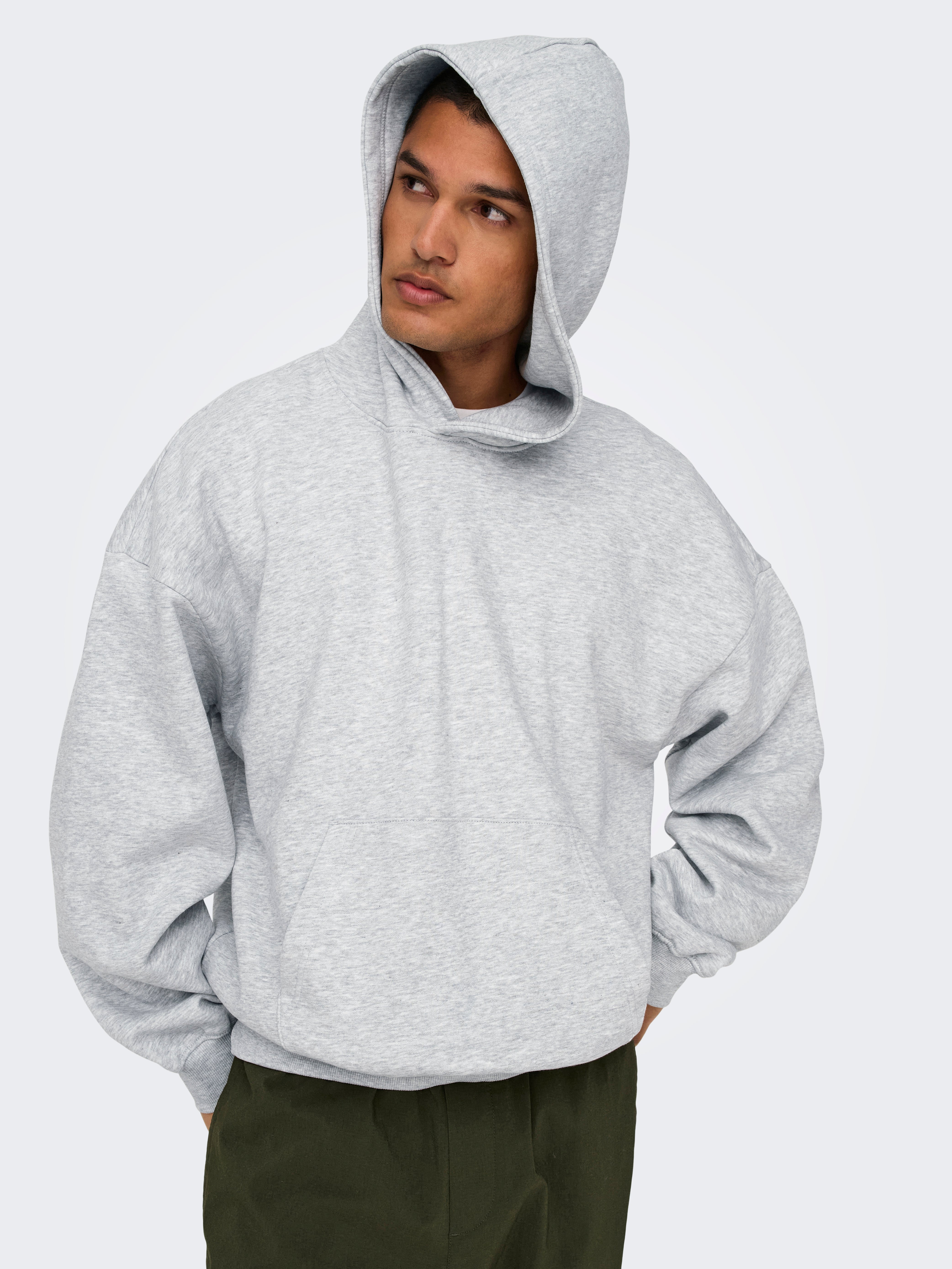 ONSTURNER Sweatshirt | Light Grey | ONLY & SONS®