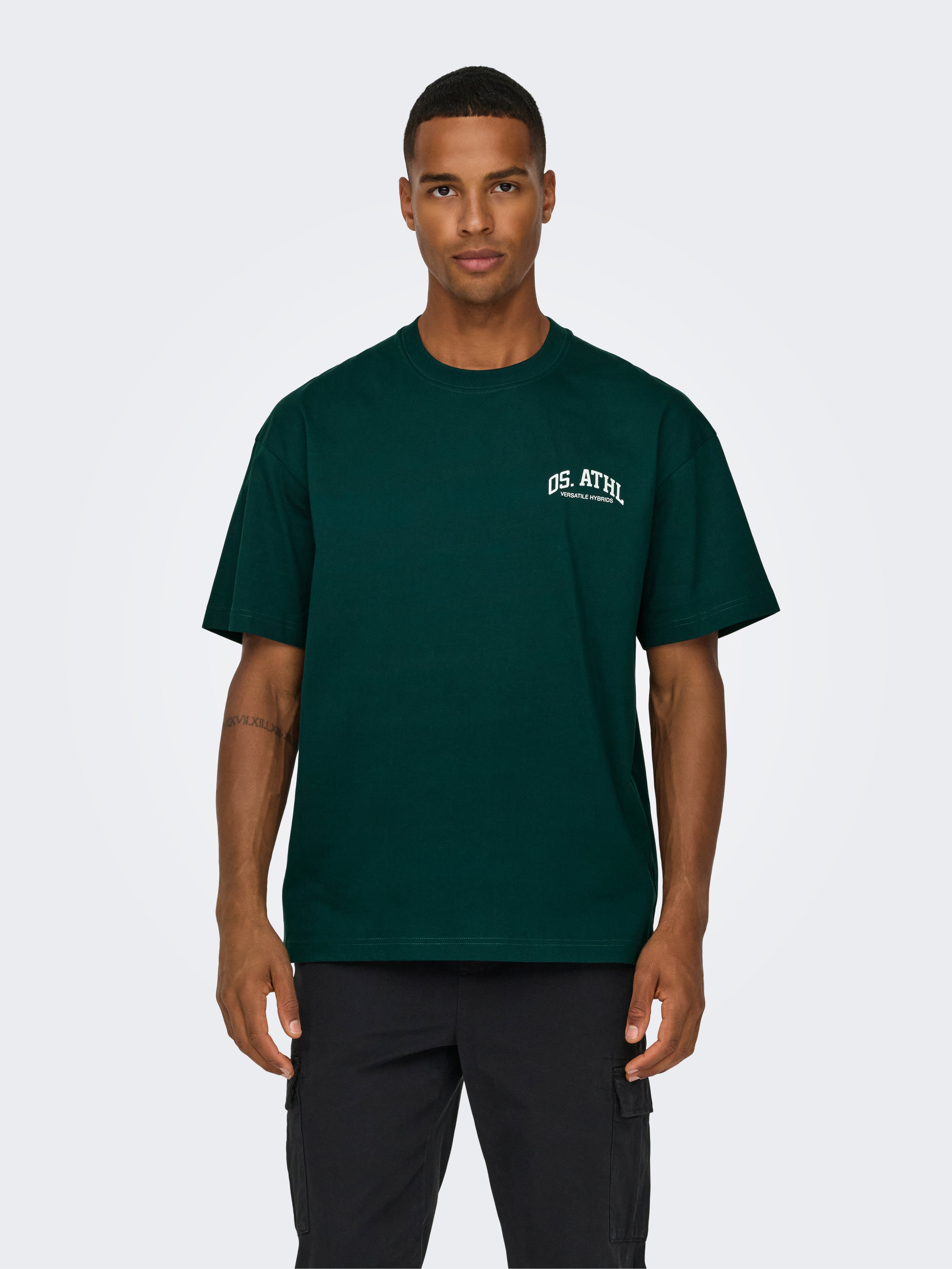 ONSBLIGH T-shirt | Dark Turquoise | ONLY & SONS®