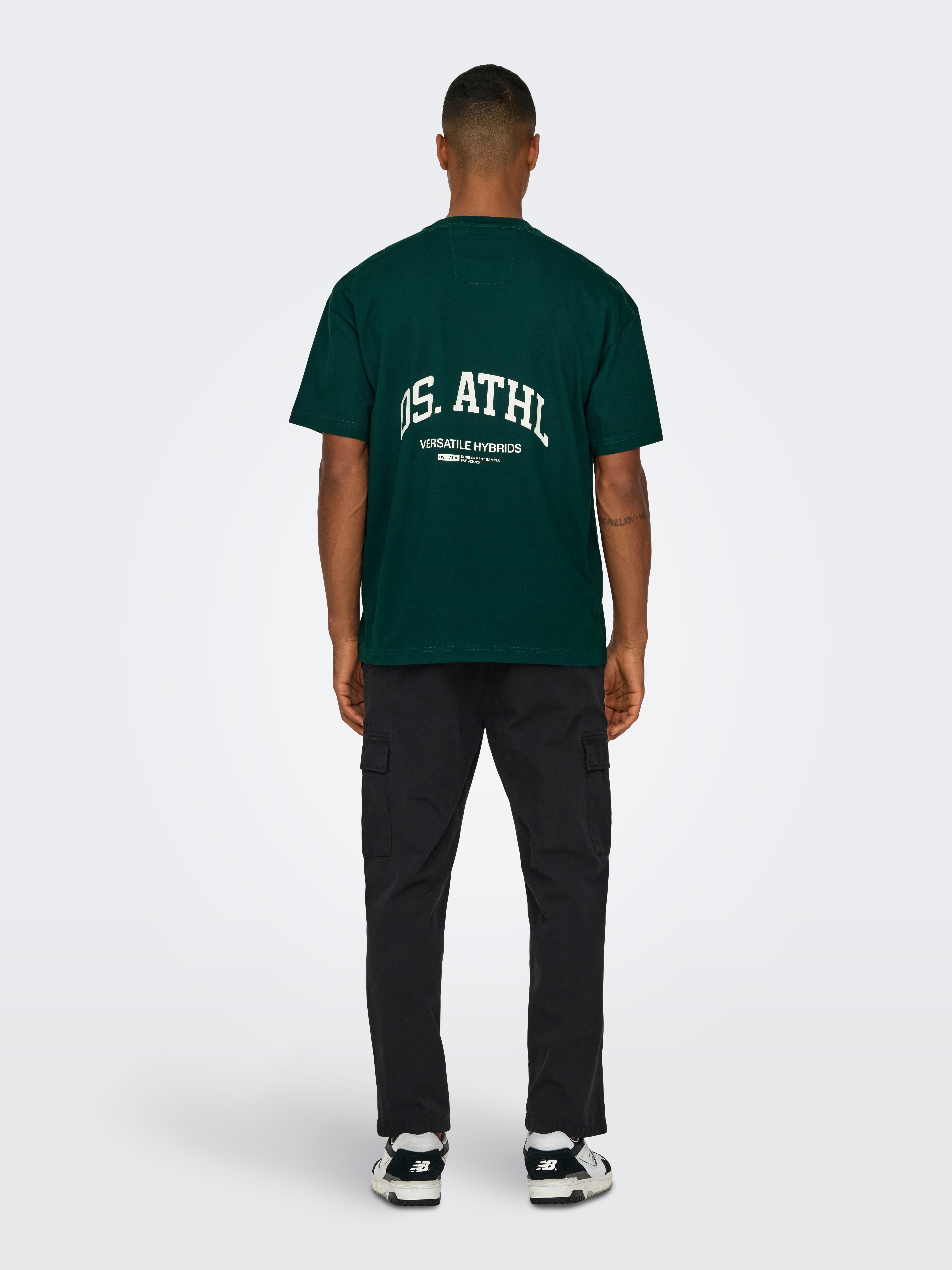 トップス SORIN Bicolor Power Net Layered T-shirt SORIN Bicolor Power Net Layered T-shirt