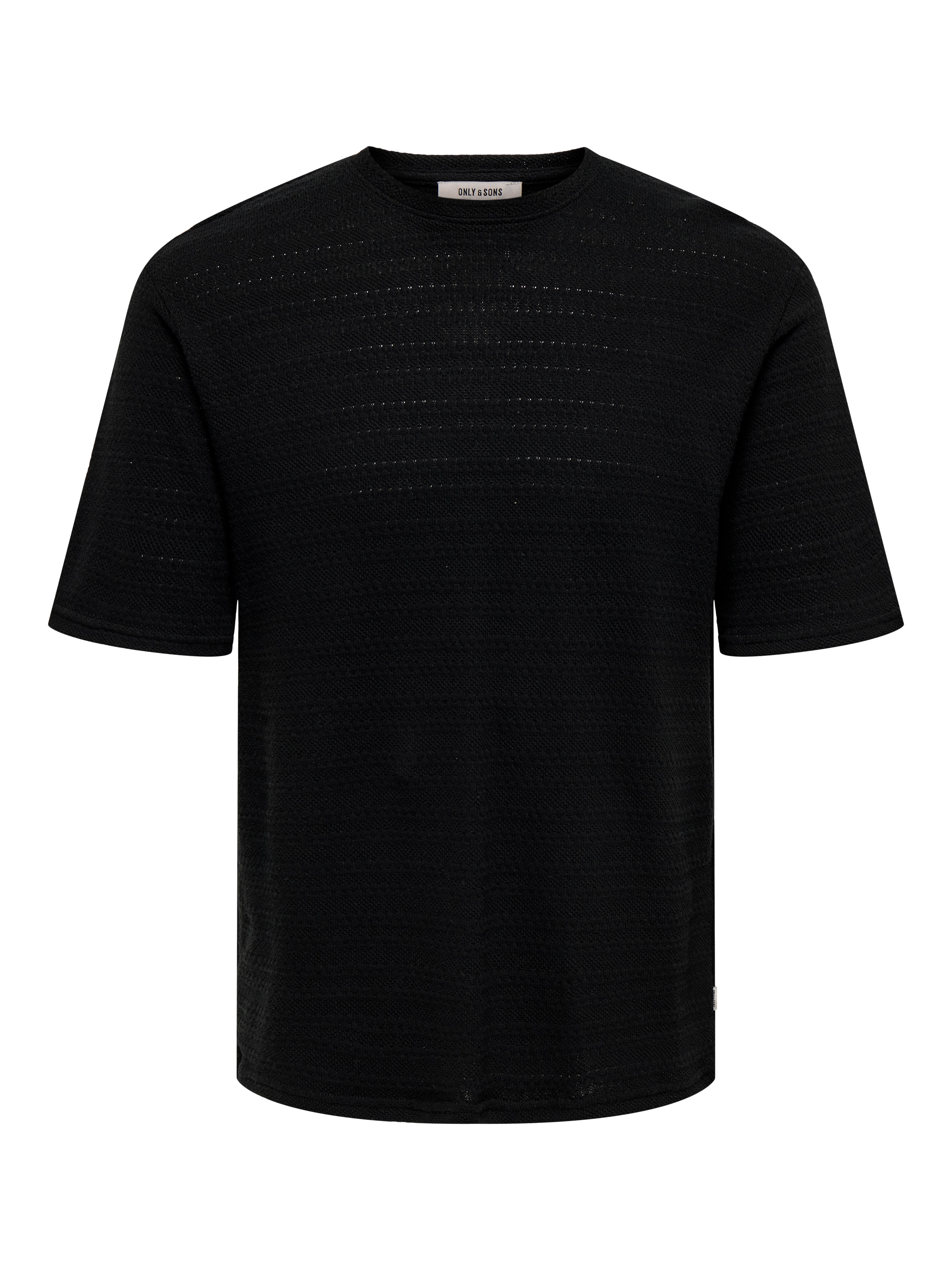 【新品未使用】NKNIT KNIT T-shirt BLACK ONSGIVO Knit T-Shirt | White | ONLY & SONS®
