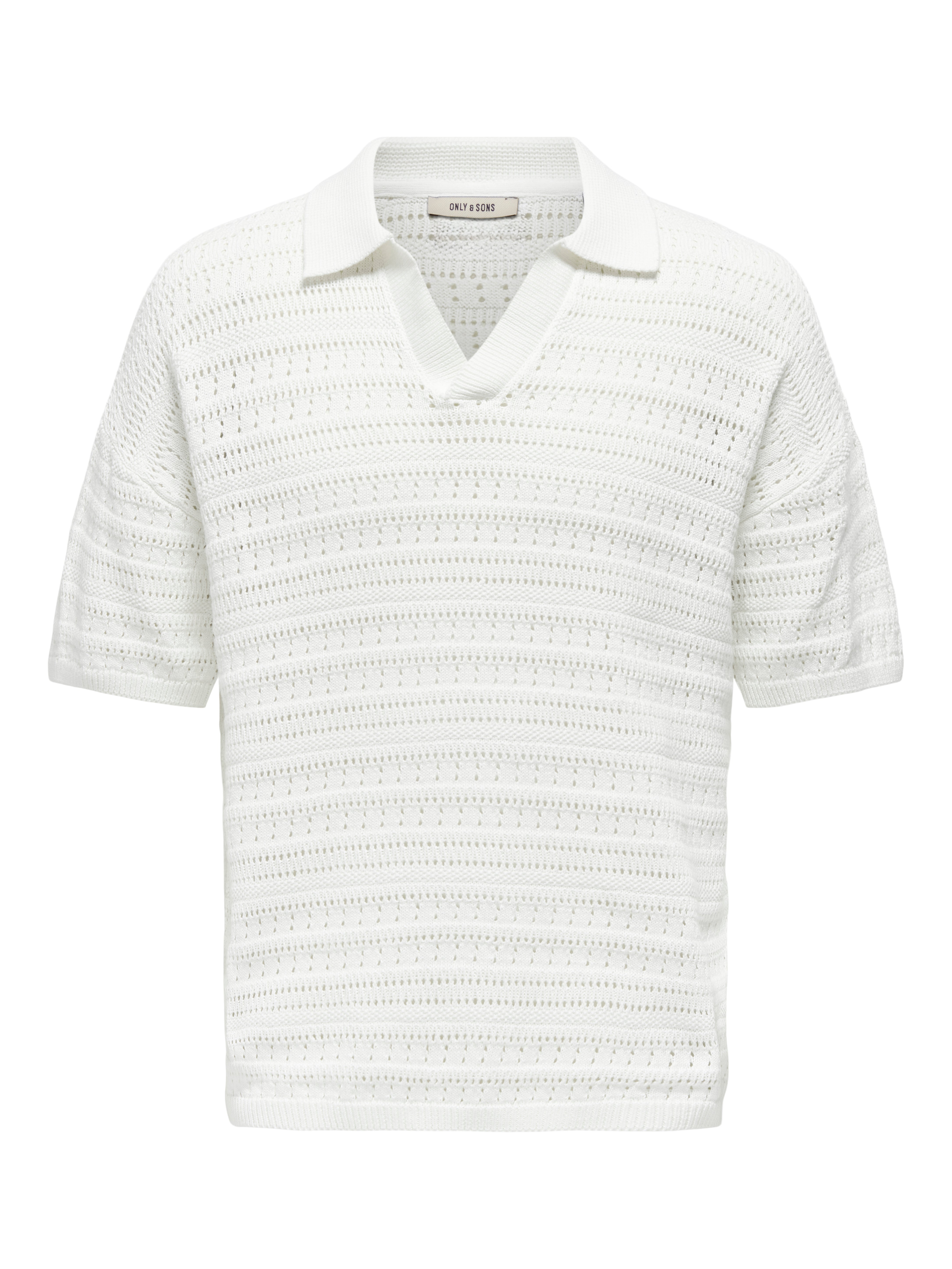 ずとまよグッズ/Knit Polo Shirts (Ivory)Mサイズ Knit Polo Shirts (Ivory) - ZUTOMAYO MART