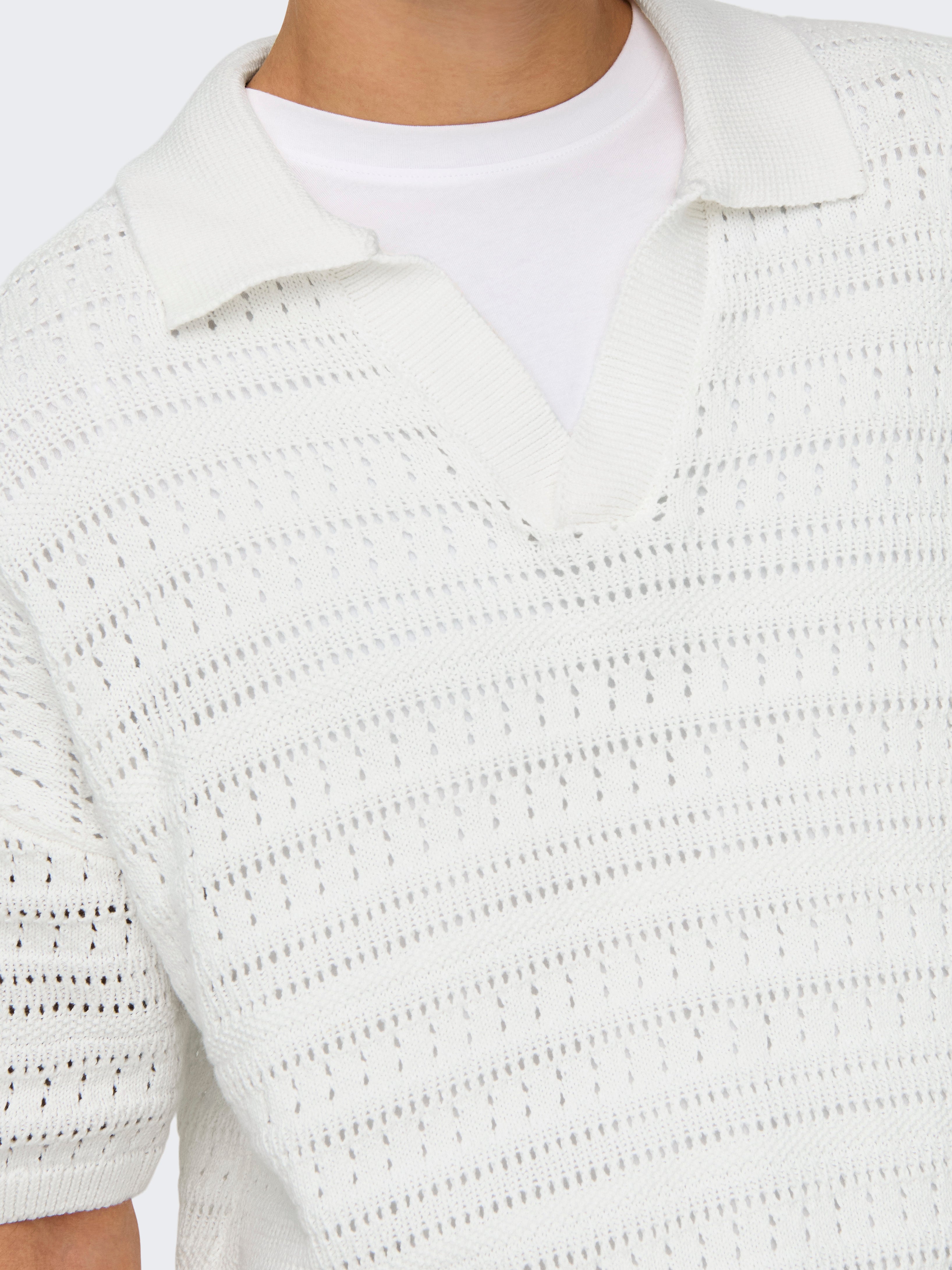 COTTON SUMMER KNIT S/S POLO 1ldk別注 SUMMER KNIT POLO – WIND AND SEA