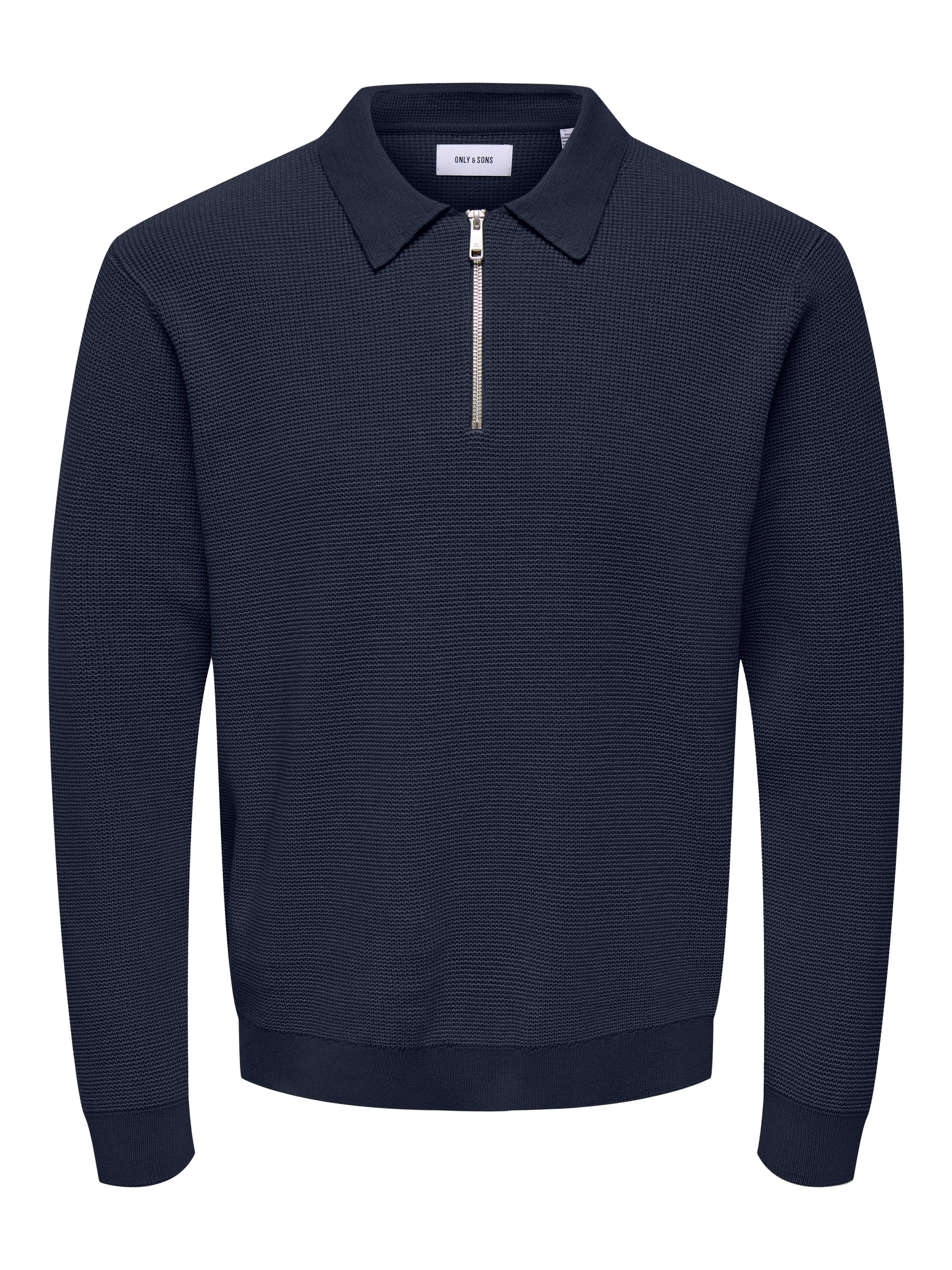 お値段見直しMAATEE&SONS POLO NAVY【1】 MAATEE&SONS POLO SWEATER | MusterWerk