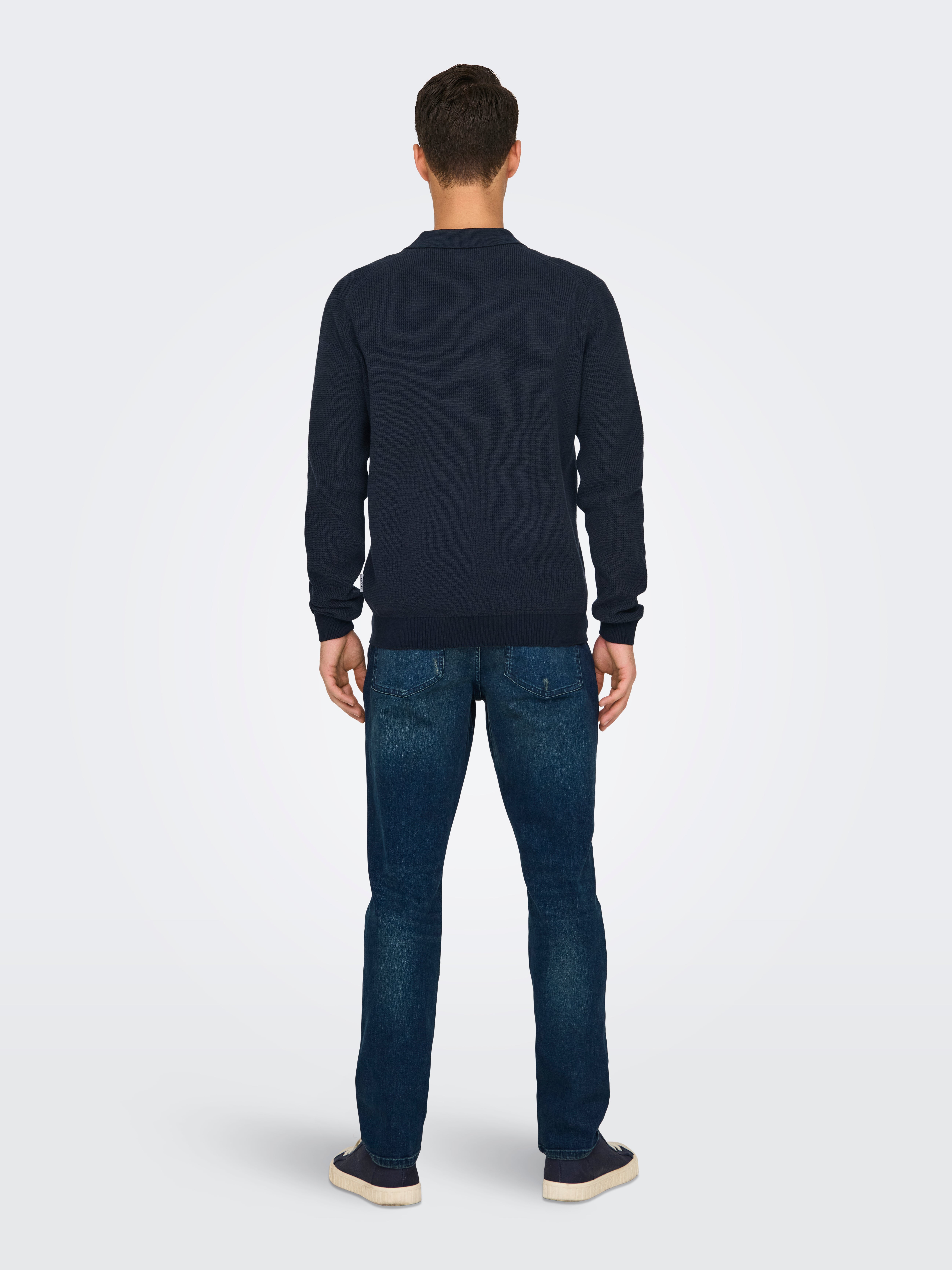 ONSMATTEO Pullover | Dark Blue | ONLY & SONS®