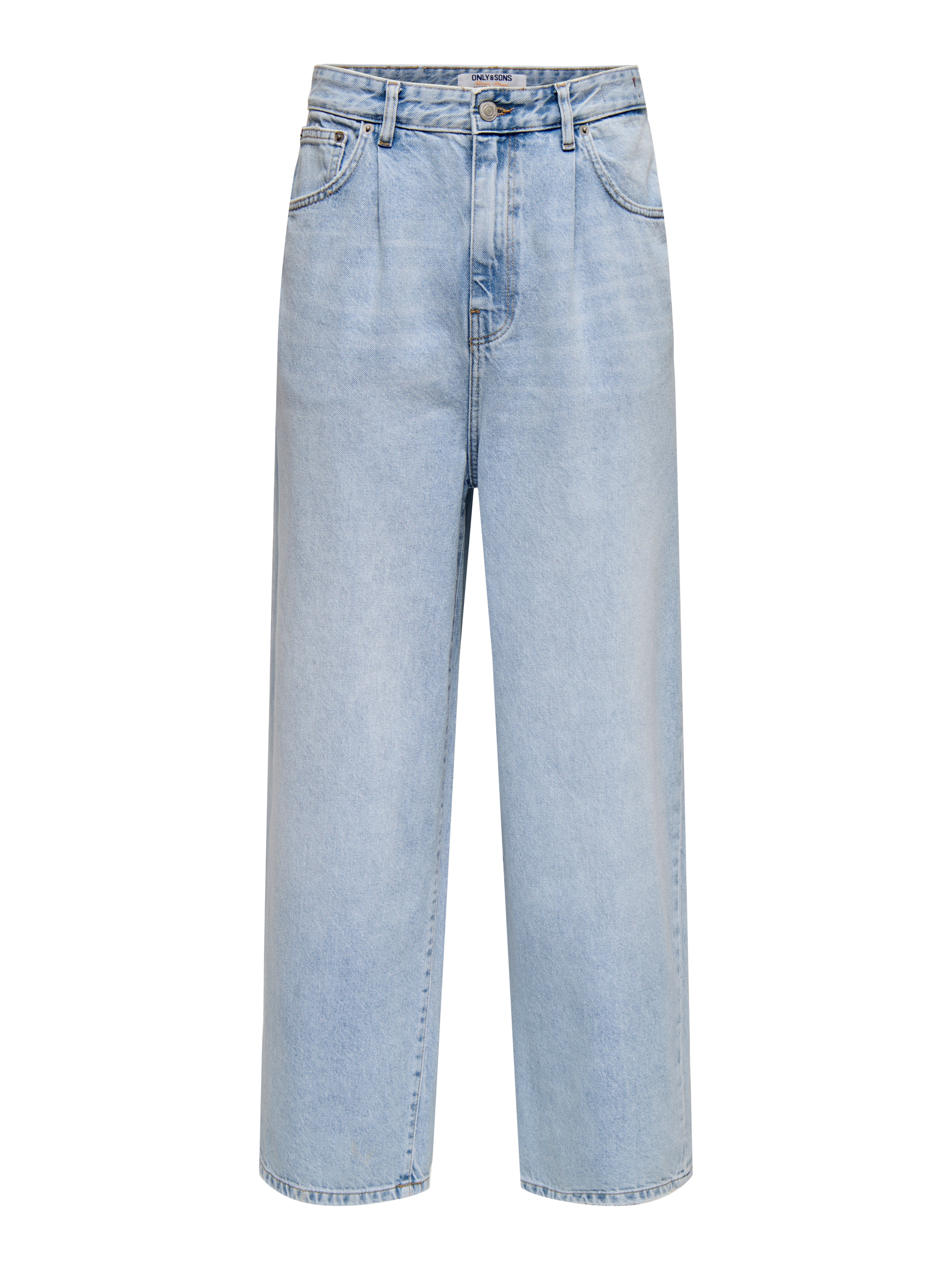 【YOURNUS】Slush Balloon Wide Denim ZW COLLECTION TAPERED BALLOON LOW-RISE JEANS - Light blue