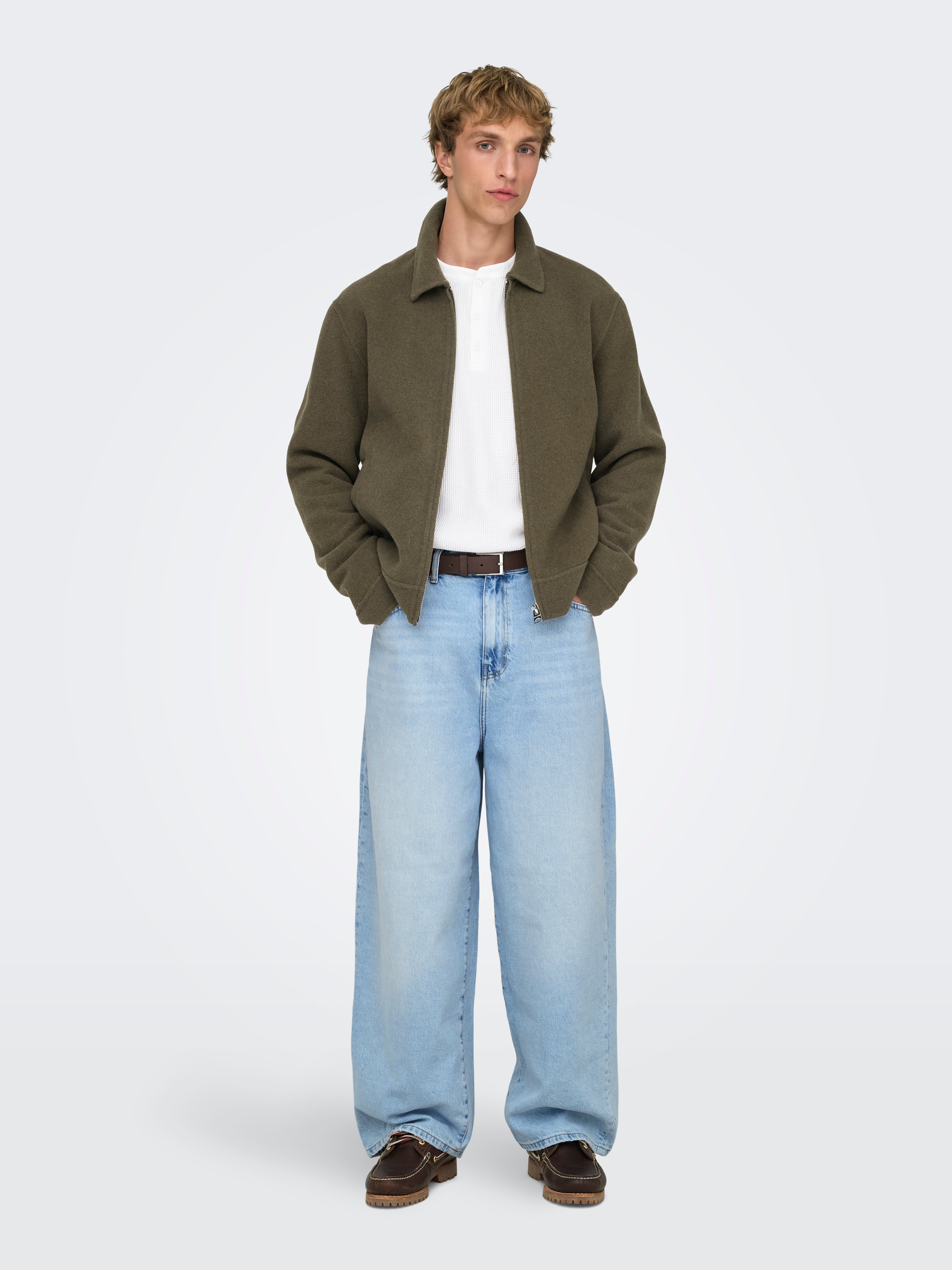 ONLY & SONS Herren Jeans Slim Fit Ballon Schnitt - Moderne Passform