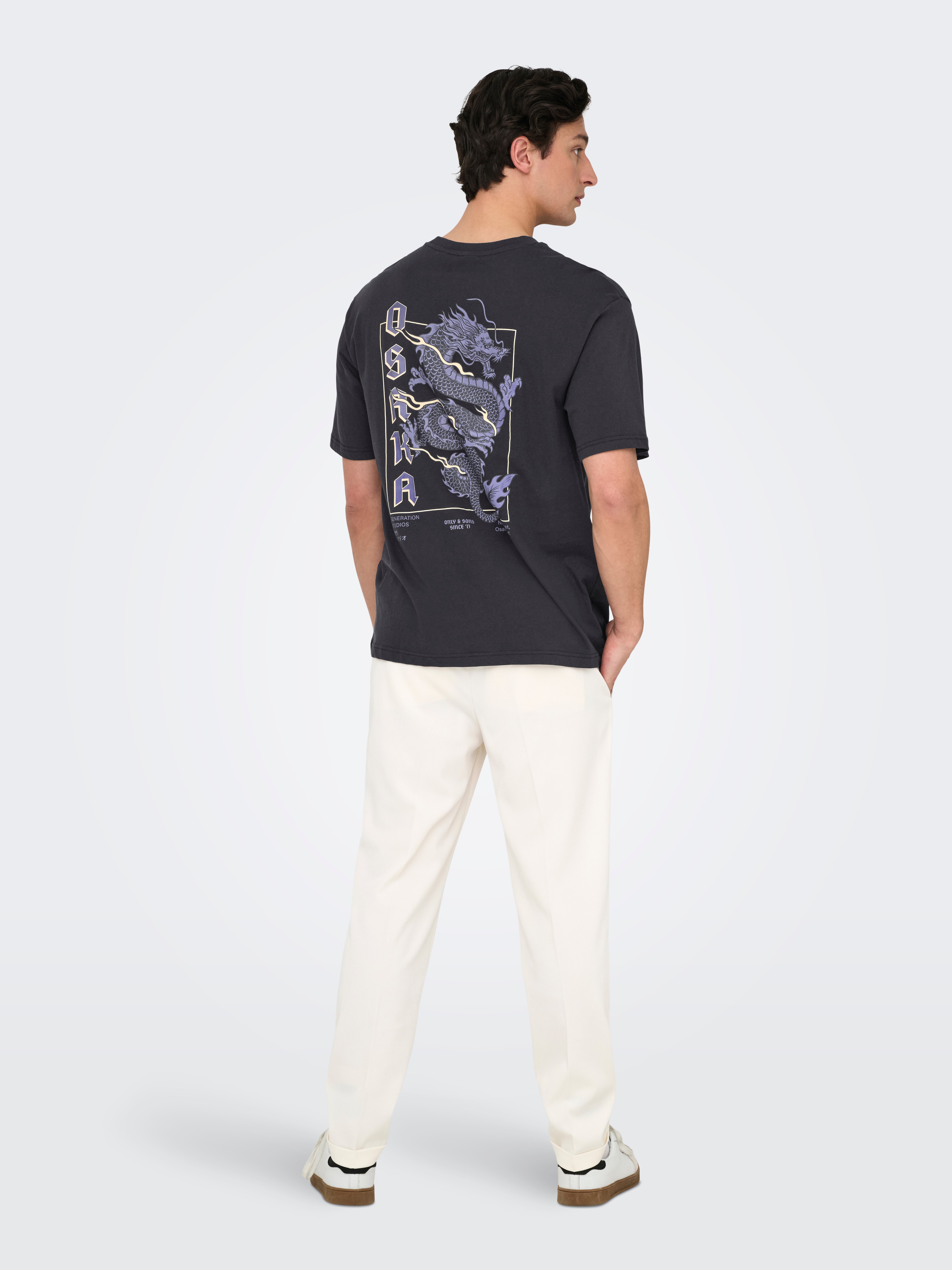 ONSKEANE T-shirt | Black | ONLY & SONS®