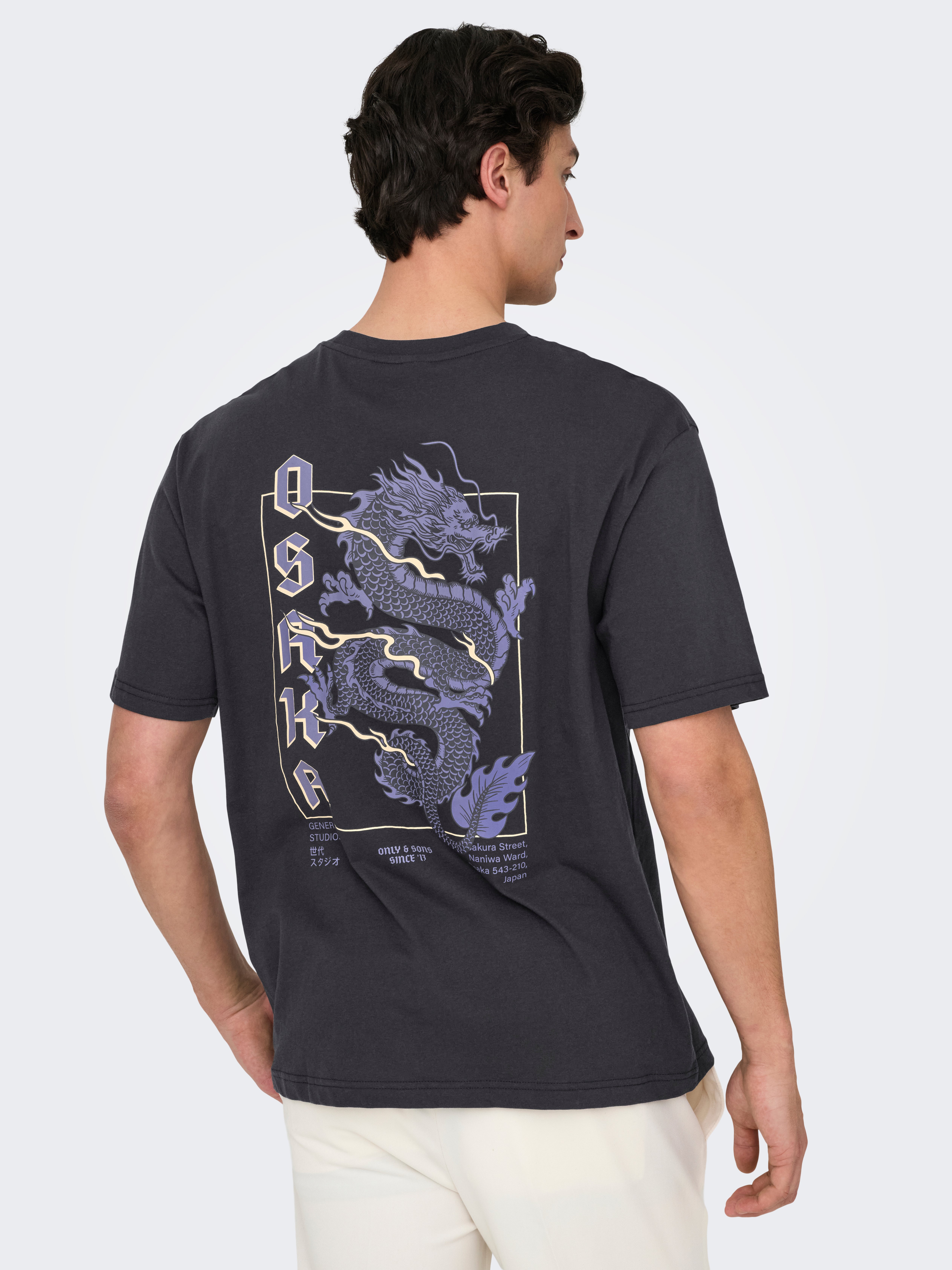 ONE Ｎ’ ONLY ワンエンオンリー Tシャツ # 013 ブラック XL T1 One and Only T-Shirt – T1 Shop