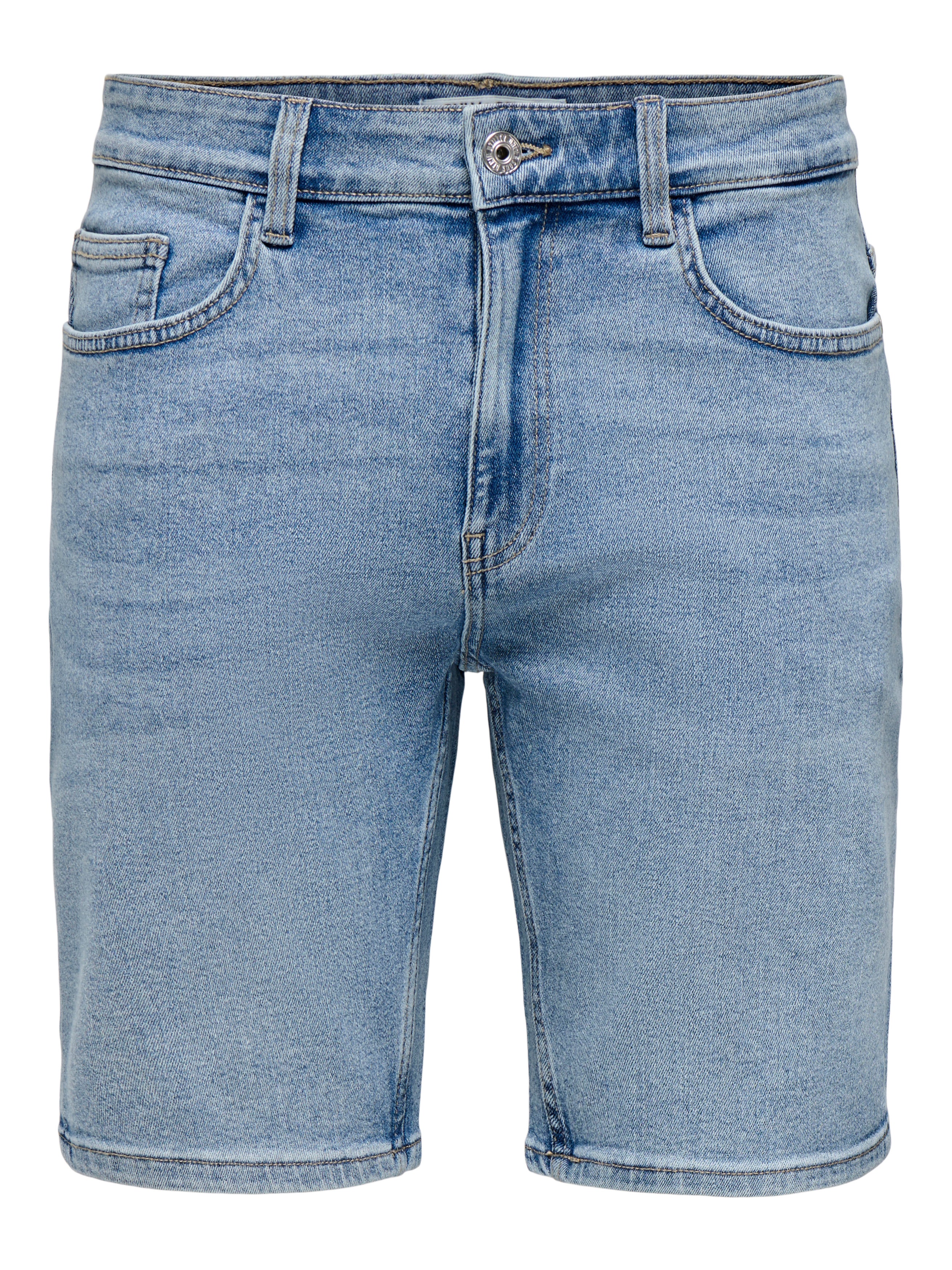 ONSWEFT Regular Fit Shorts | Light Blue | ONLY & SONS®