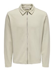 ONLY & SONS Redovno prianjanje Polo Majicu -Silver Lining - 22034757