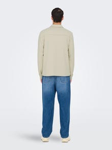 ONLY & SONS Redovno prianjanje Polo Majicu -Silver Lining - 22034757