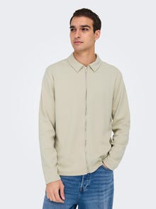 ONLY & SONS Redovno prianjanje Polo Majicu -Silver Lining - 22034757