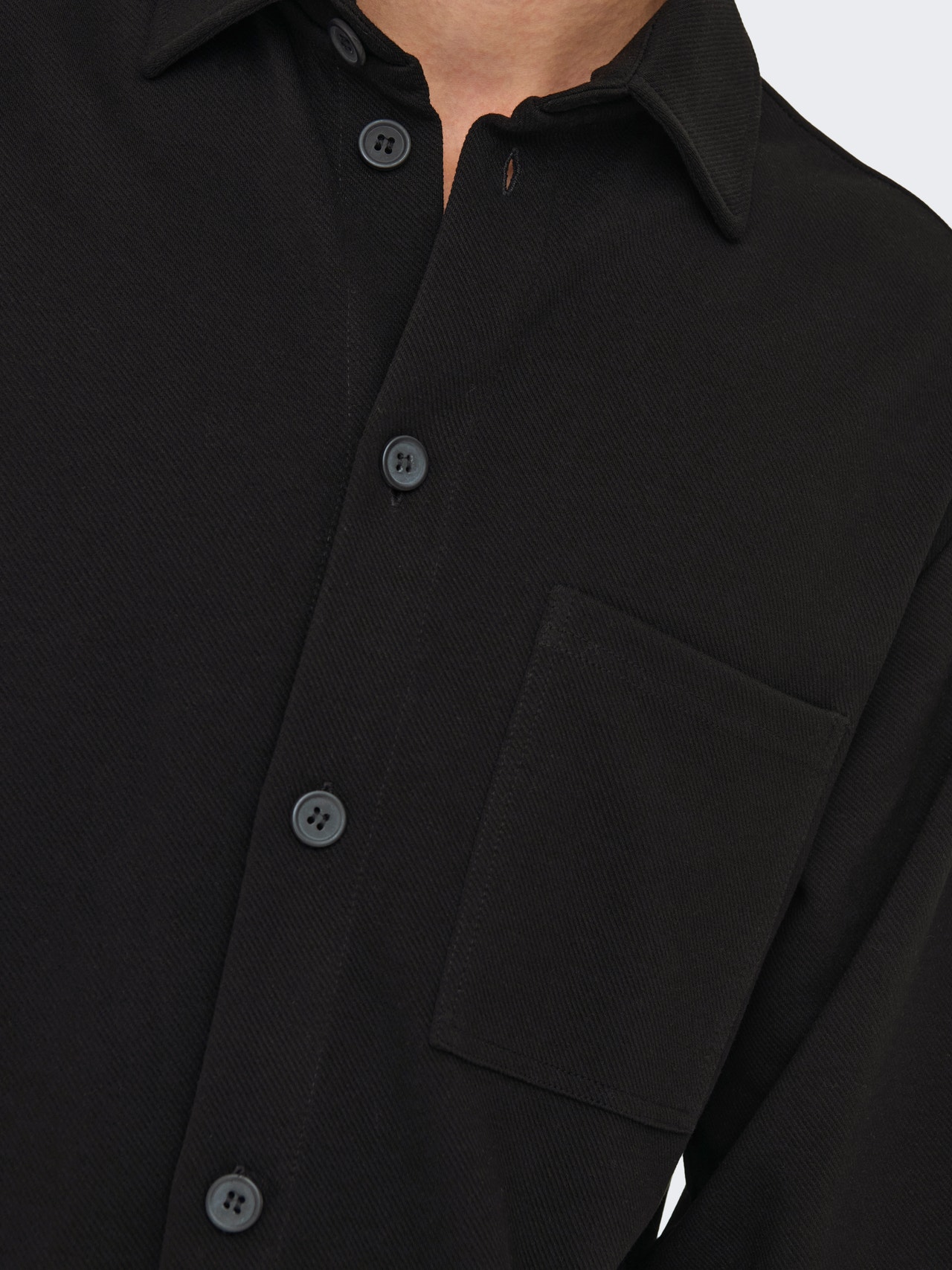 ONSNEWKODYL Overshirt | Black | ONLY & SONS®
