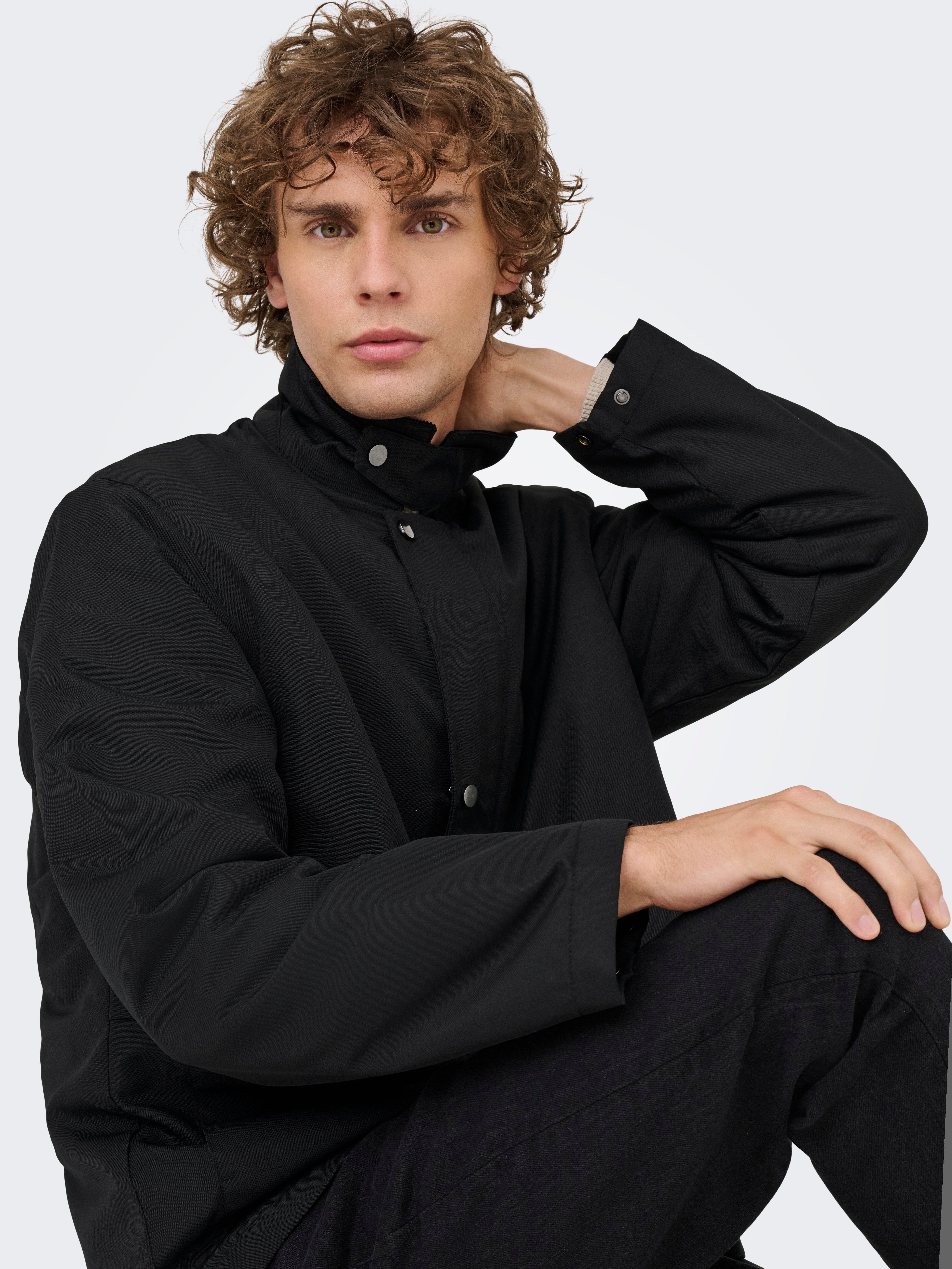 ONSKOSMO Coat | Black | ONLY & SONS®