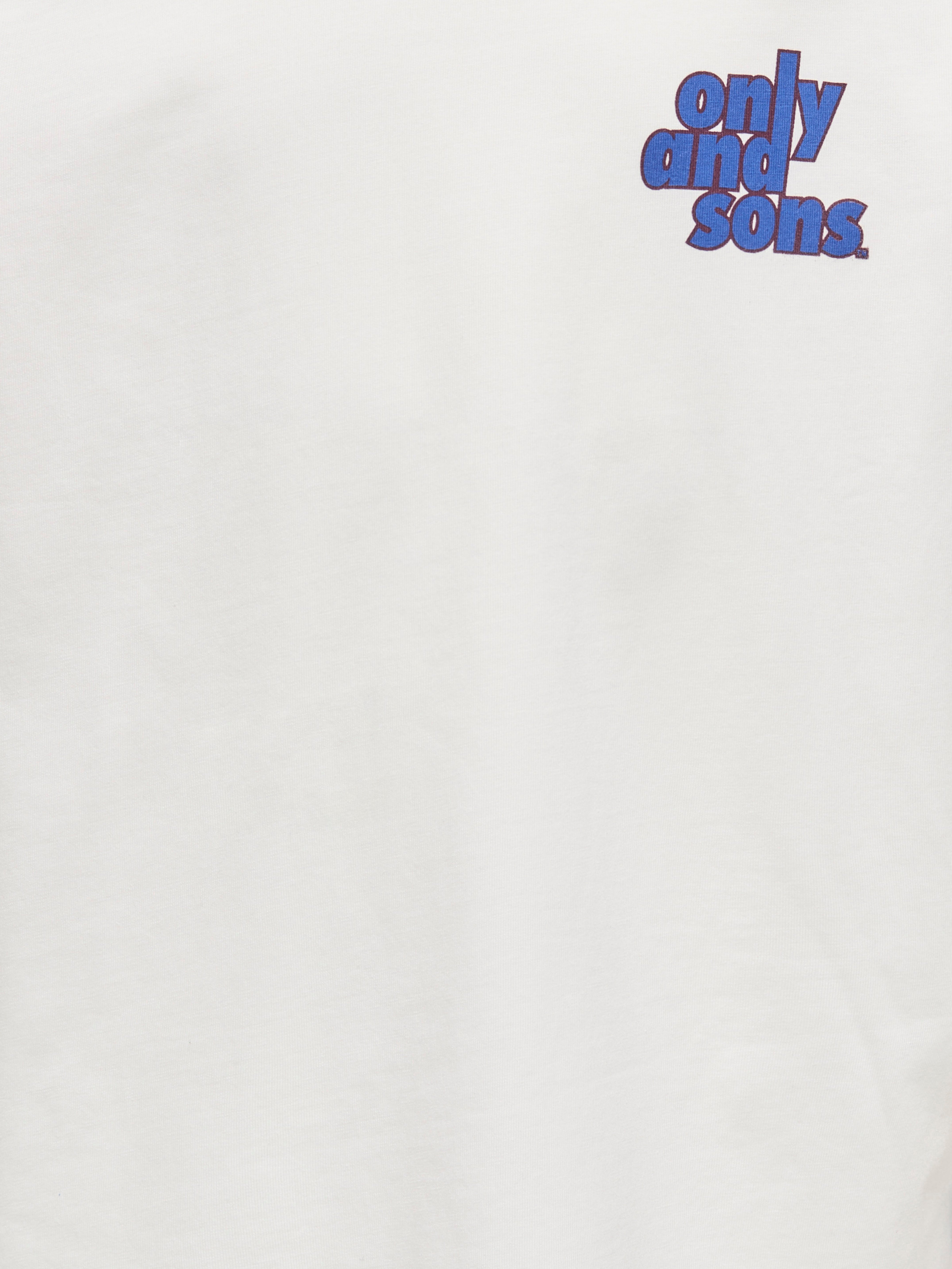 OSJISAAC T-shirt | White | ONLY & SONS®