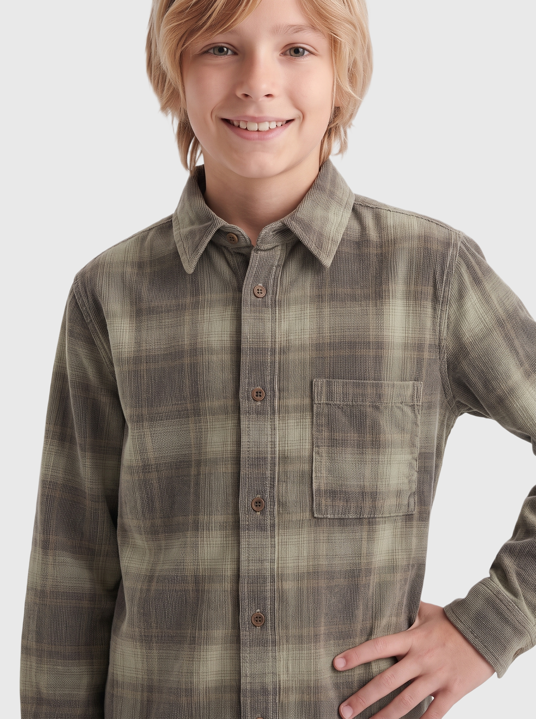 OSJWILLIAM Corduroy Shirt | Dark Brown | ONLY & SONS®